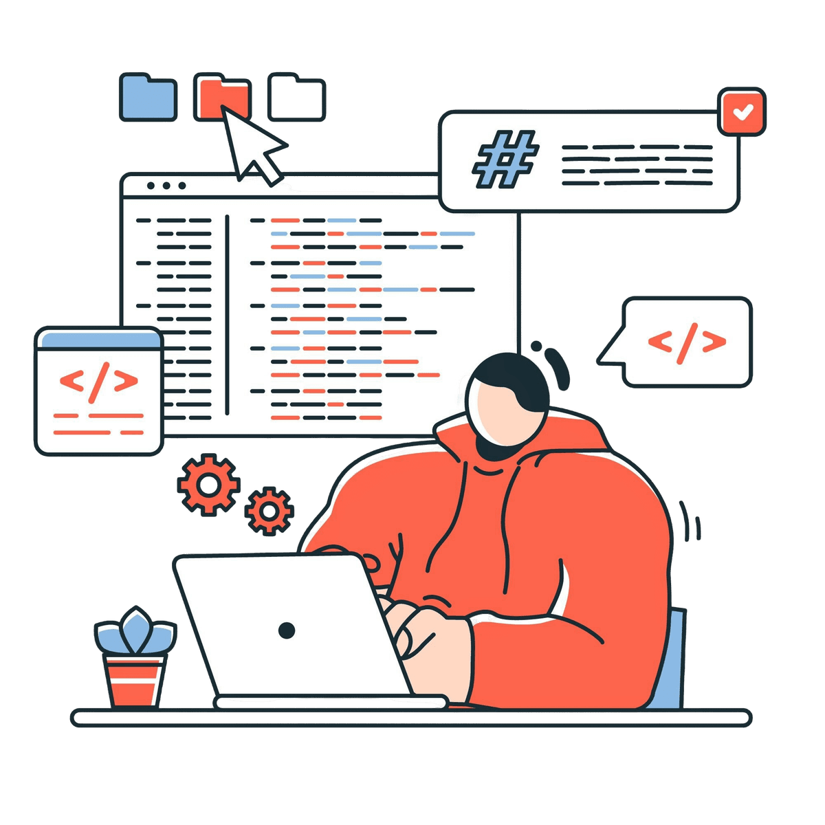 Developer Illustration